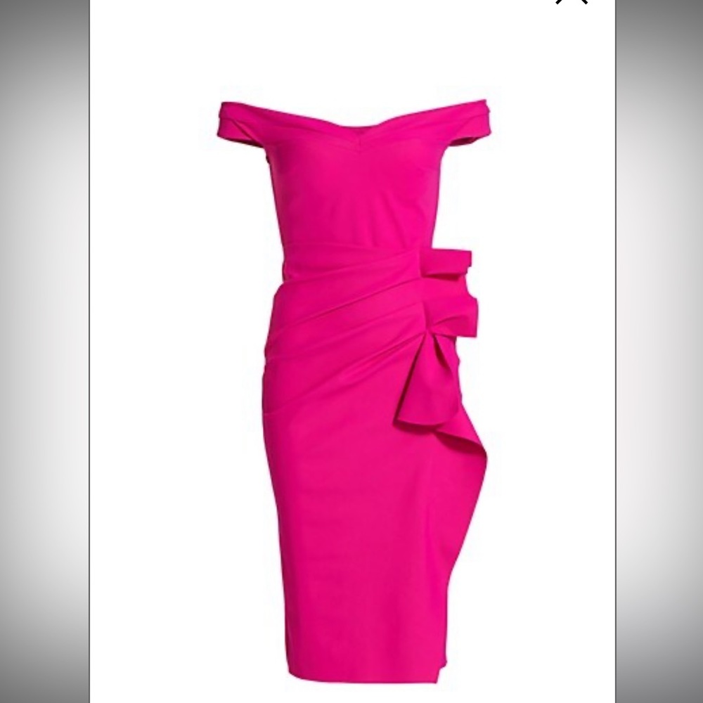 Chiara Boni Dress hot pink like new worn once